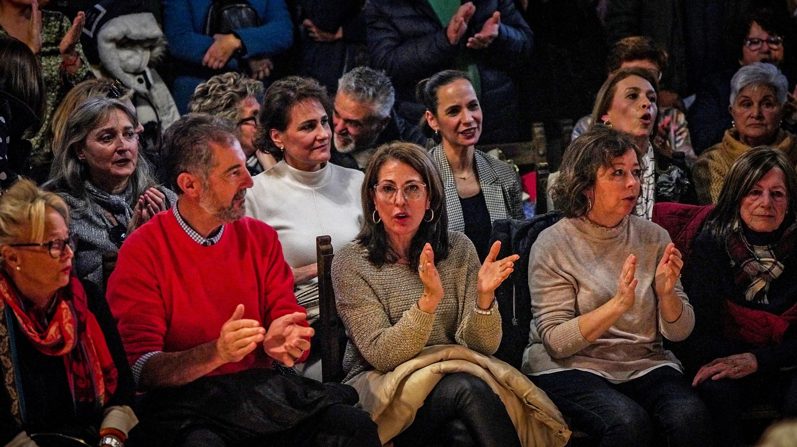 Zambomba flamenca en la peña Antonio Chacón de Jerez