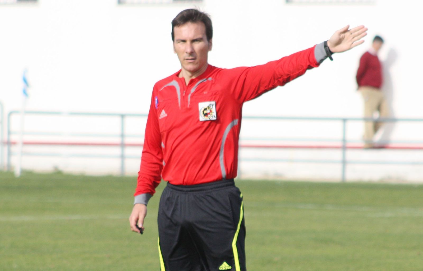 José Caucelo Sace, árbitro gaditano que ha demostrado unos valores exquisitos como persona.