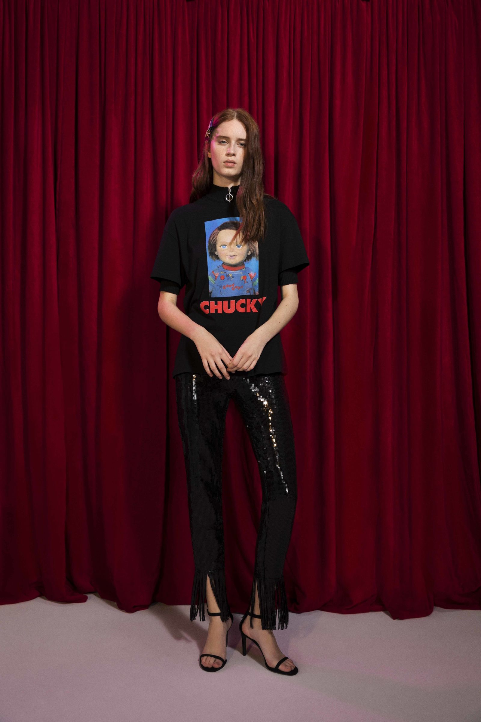 Camisetas de miedo con la mini colección de Halloween de Bershka