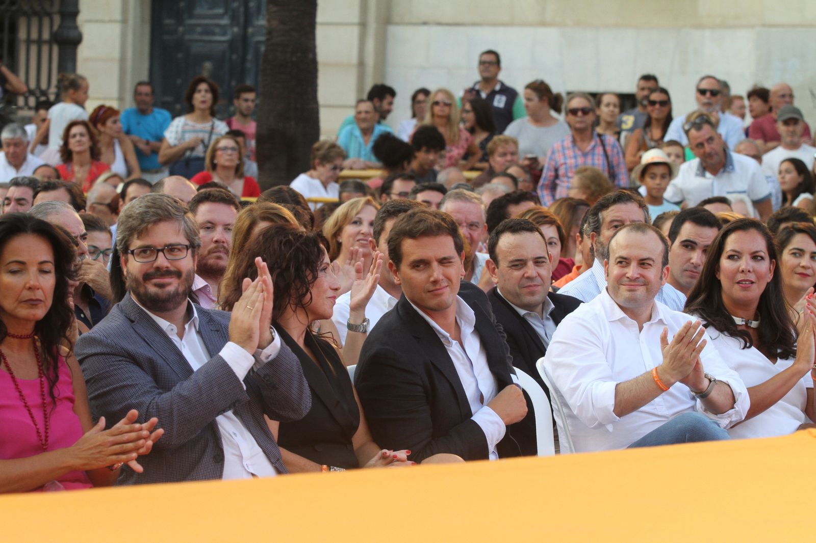 Encuentro Ciudadanos con Albert Rivera en la Plaza de Las Monjas