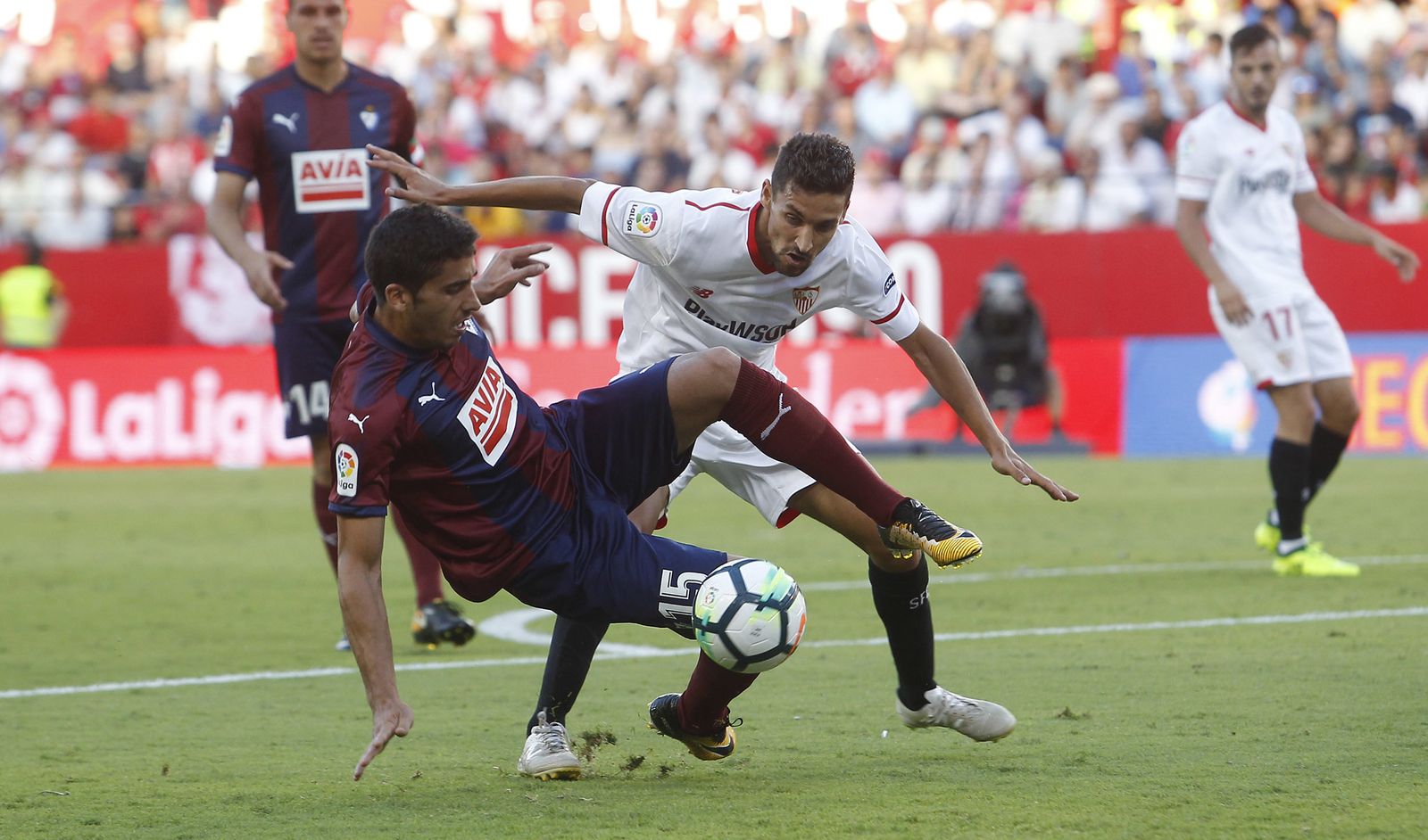 Las imágenes del Sevilla-Eibar