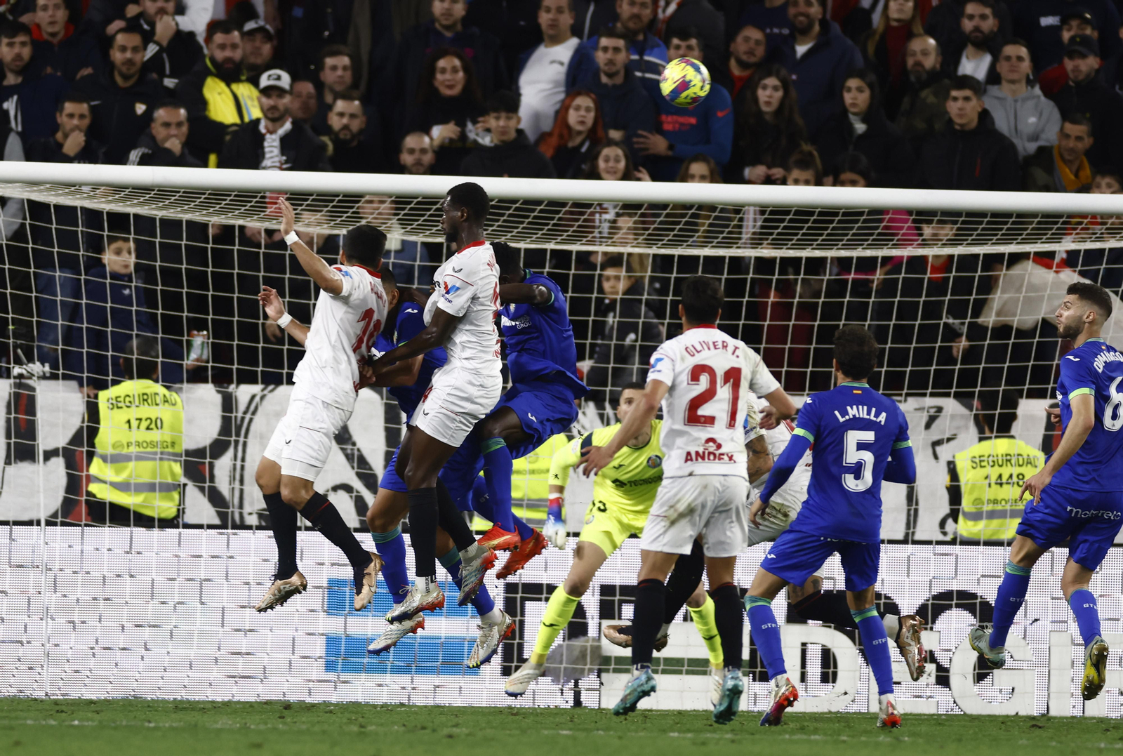 Las imágenes del Sevilla-Getafe