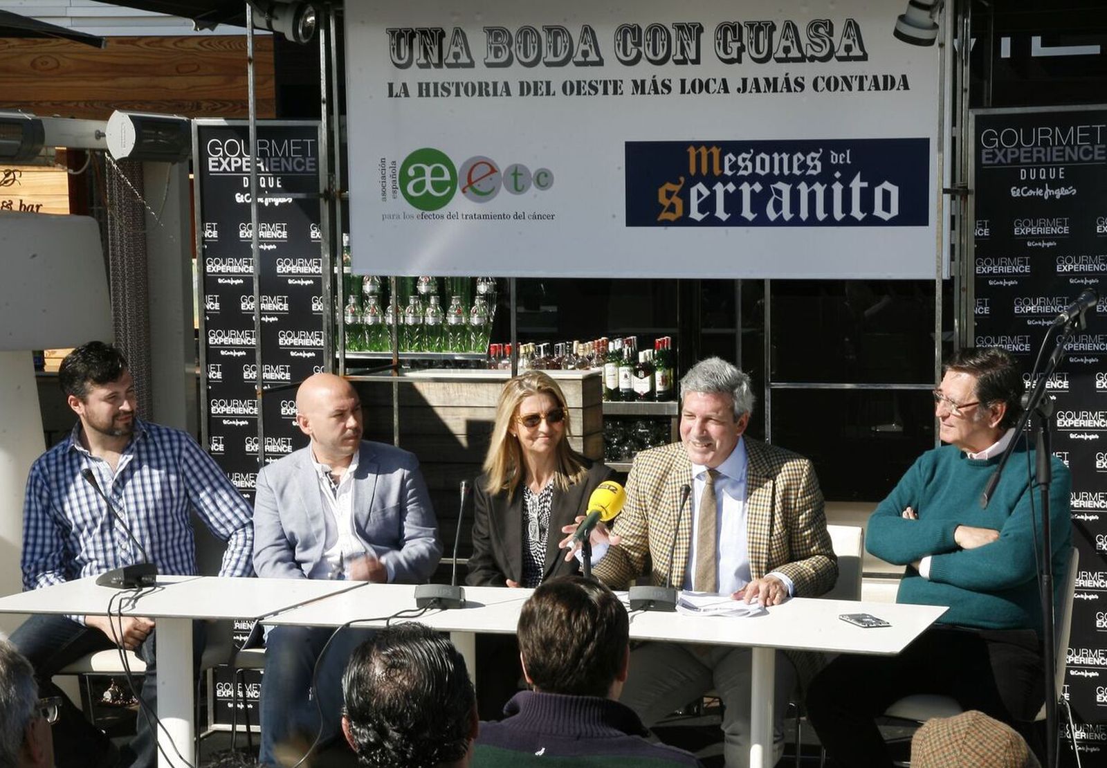 Miguel M. Vallés, David F. Torrico, Gloria Álvarez, Alfonso Marín y Raimundo Palma.