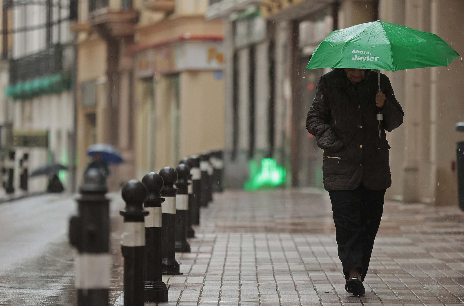 Fotos de la borrasca Laurence a su paso por Algeciras
