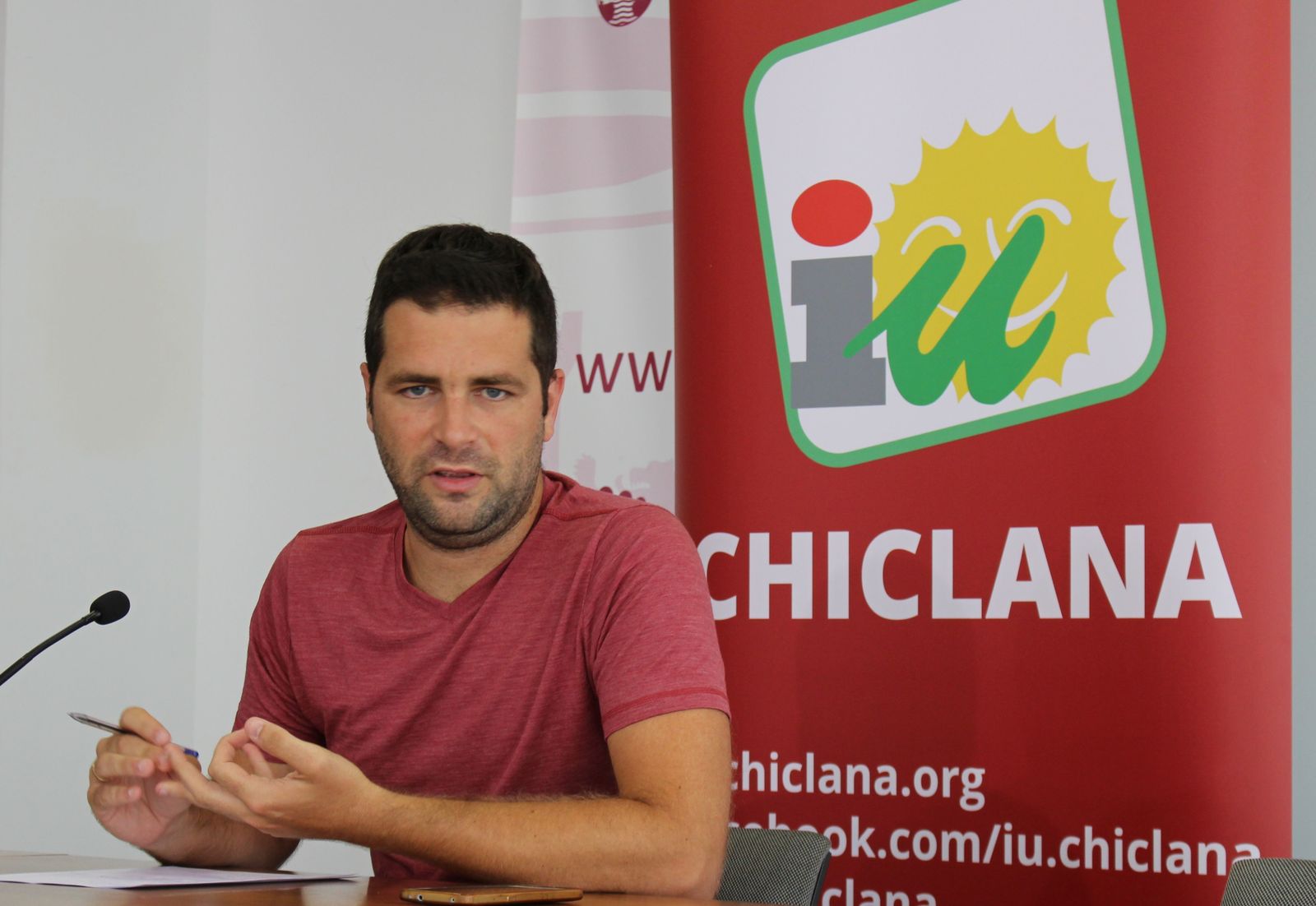 Roberto Palmero, concejal del grupo municipal de IU.