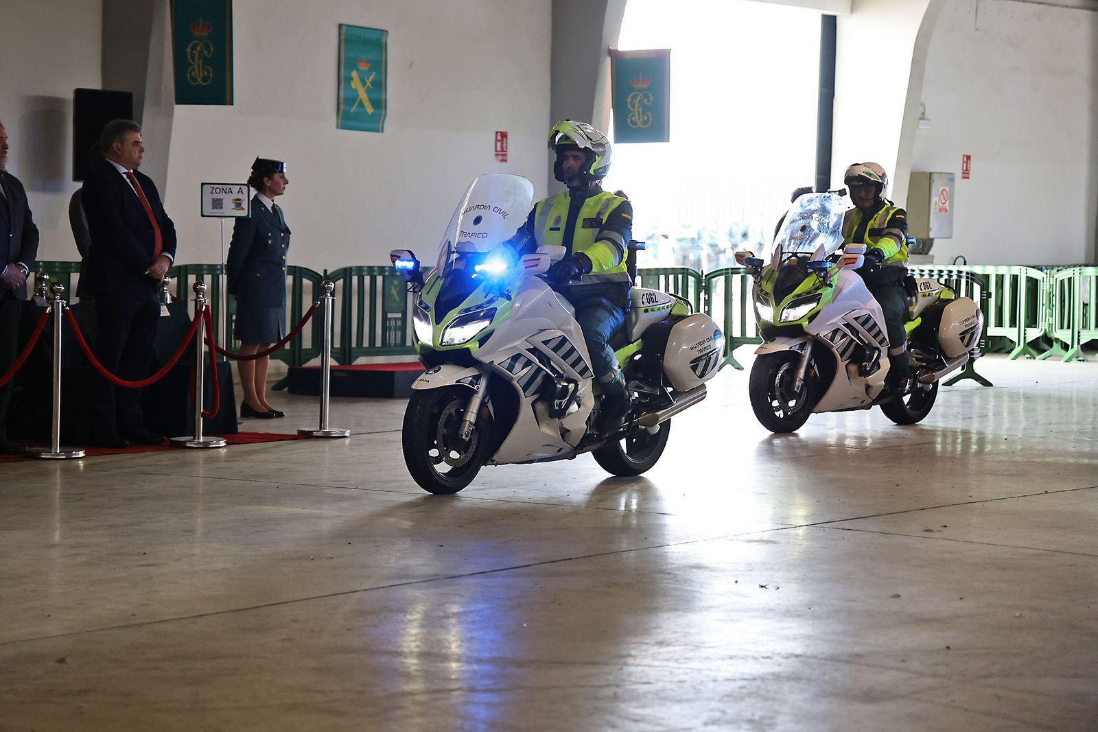 Imágenes de la jura del cargo de Julio Serrano Checa como Jefe de la Comandancia de la Guardia Civil de Huelva