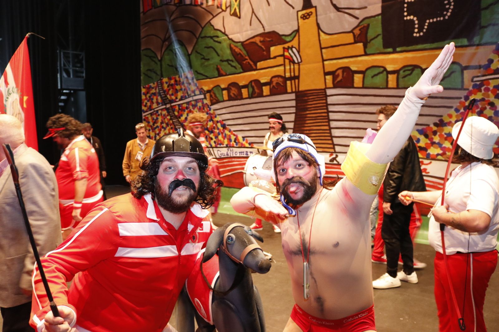 Imágenes de la II Semifinal del Carnaval de la Concha Fina en La Línea