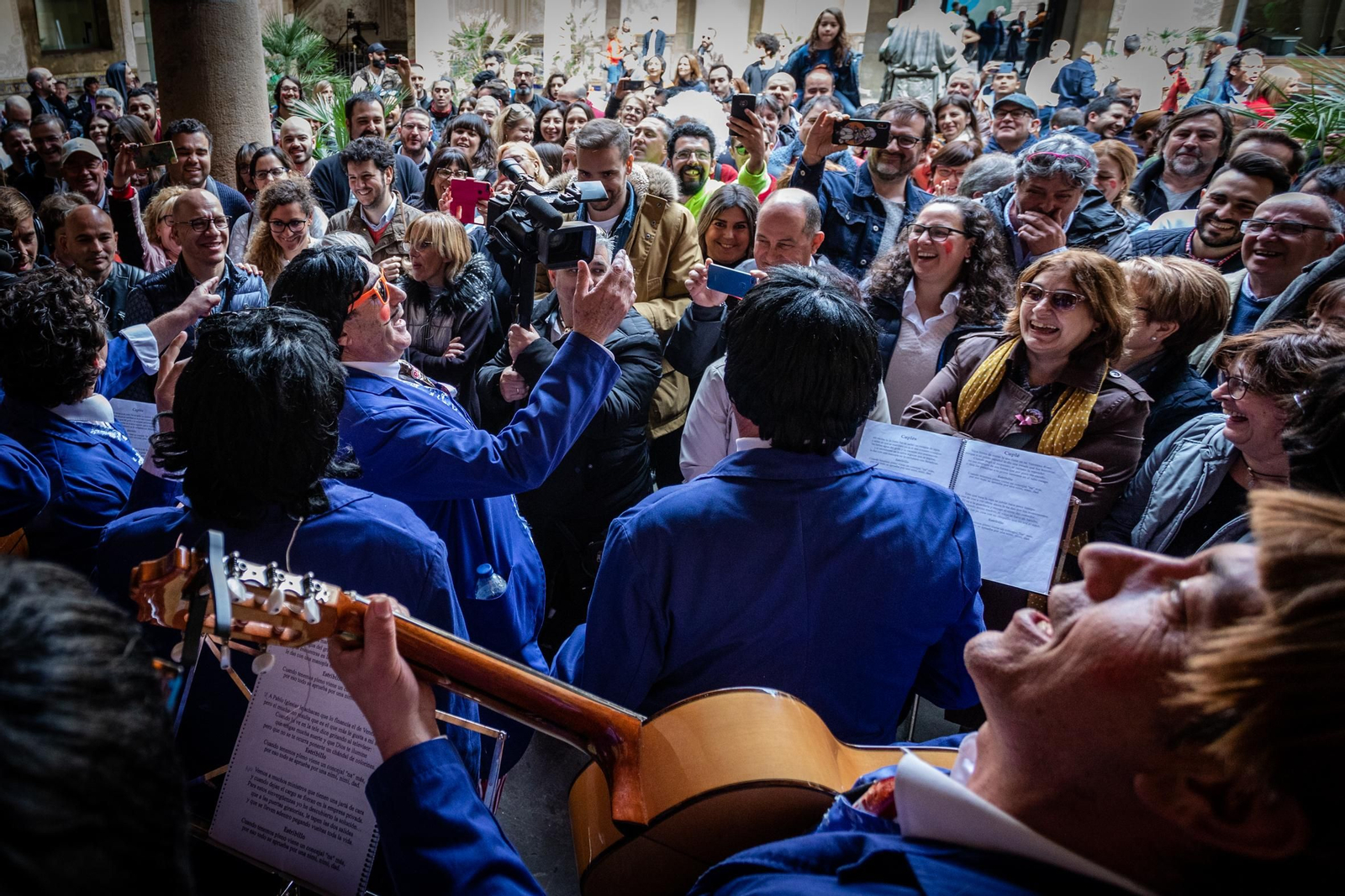 Las callejeras de Cádiz en la Ciudad Condal