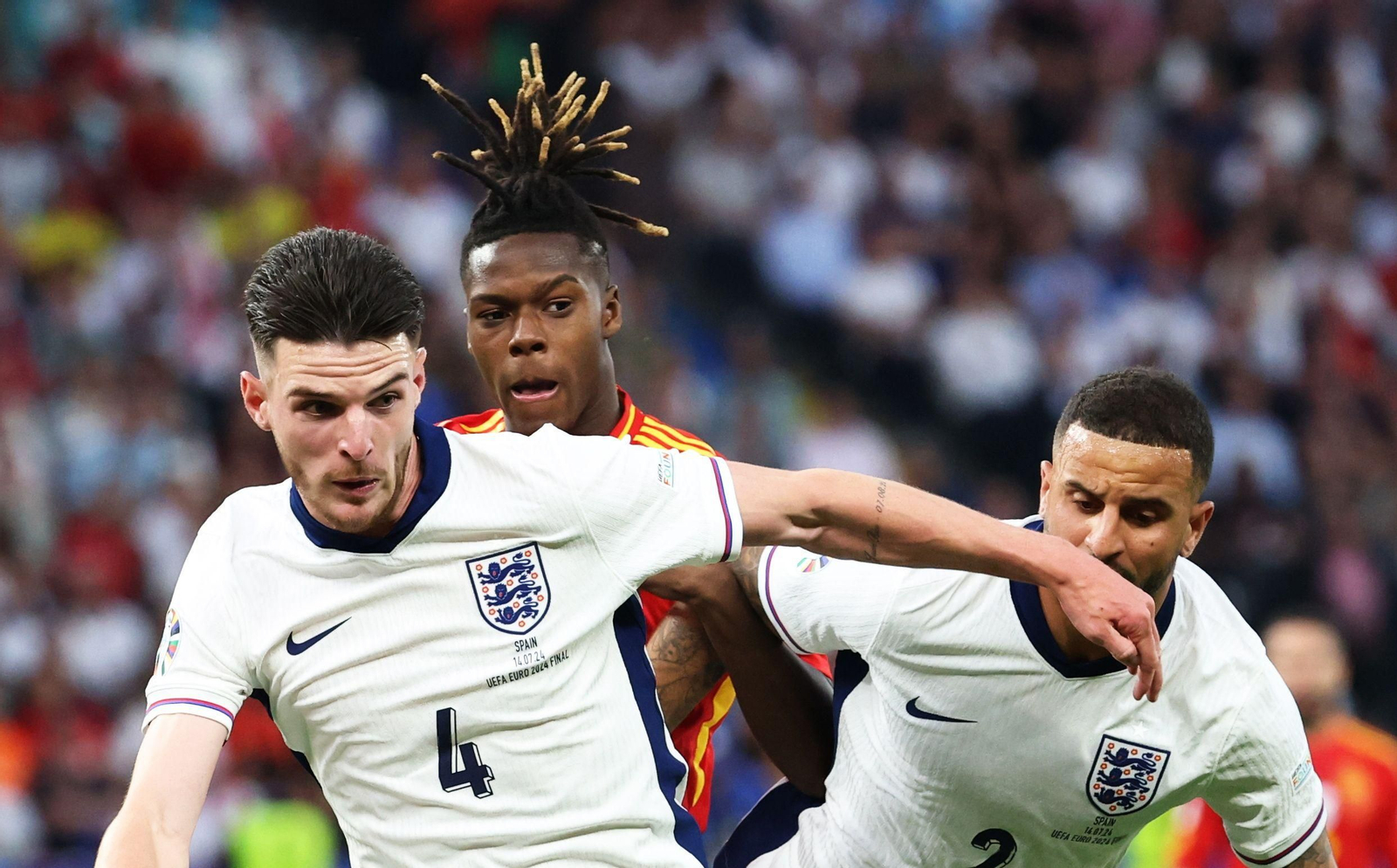 Las mejores fotos de la final España - Inglaterra