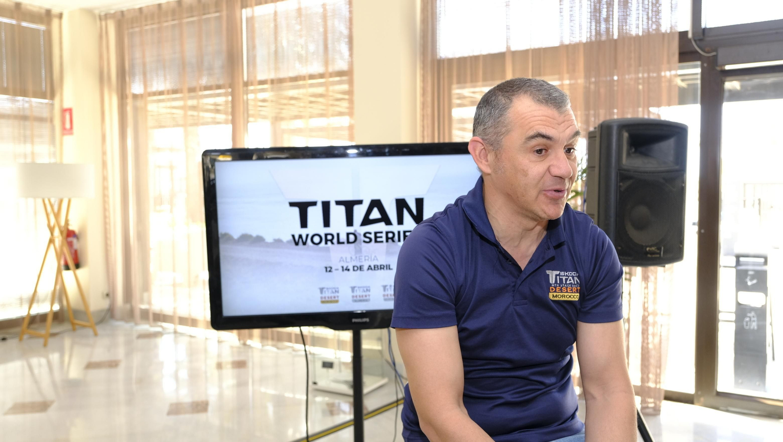 Imágenes de la presentación del Stage Titan World Series, en Almería