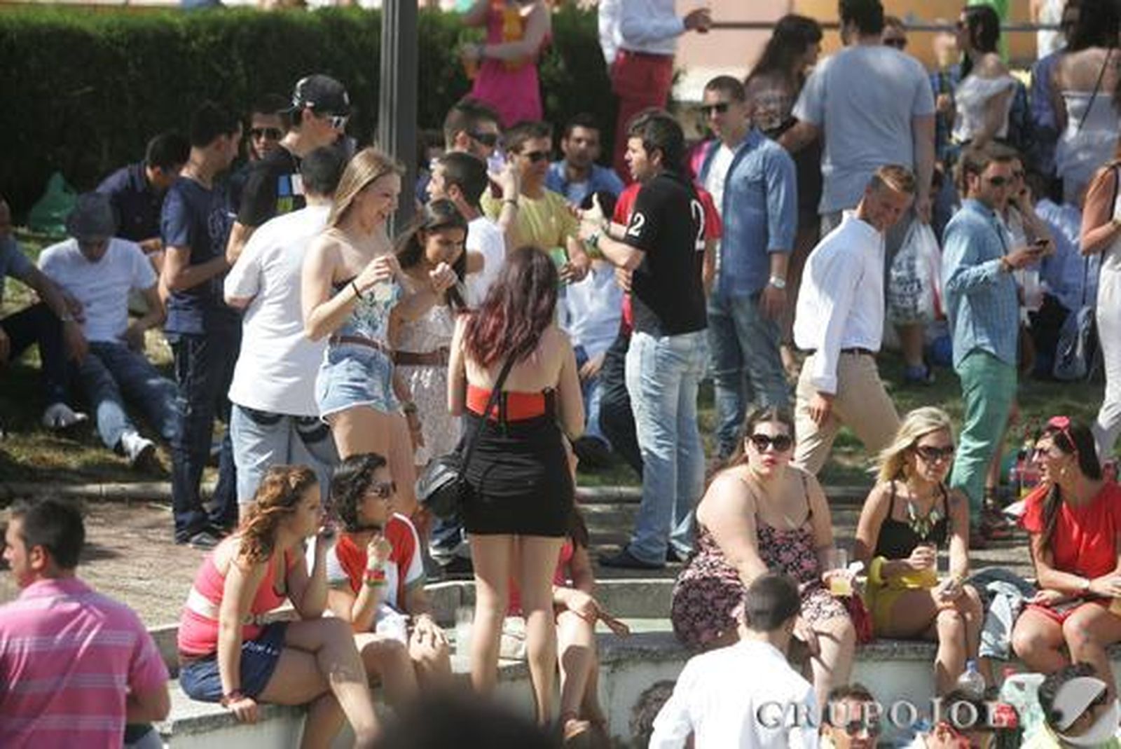 Los caballos y el buen ambiente en la recta final de la feria.

Foto: J.M. Quinones