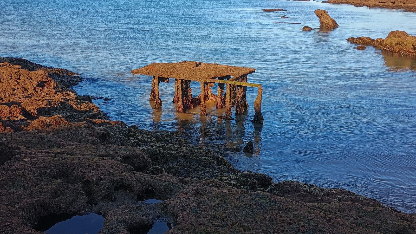 Las impresionantes imágenes de las mareas vivas en la Caleta de Cádiz