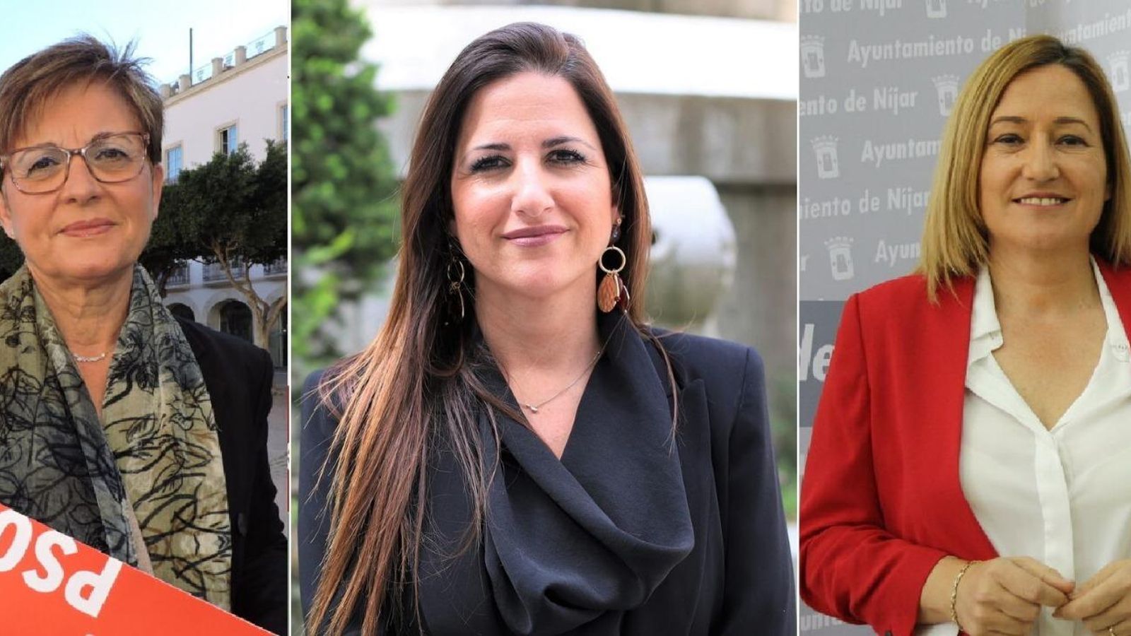 Tres mujeres socialistas se disputan el segundo escaño al que aspira el PSOE de Almería