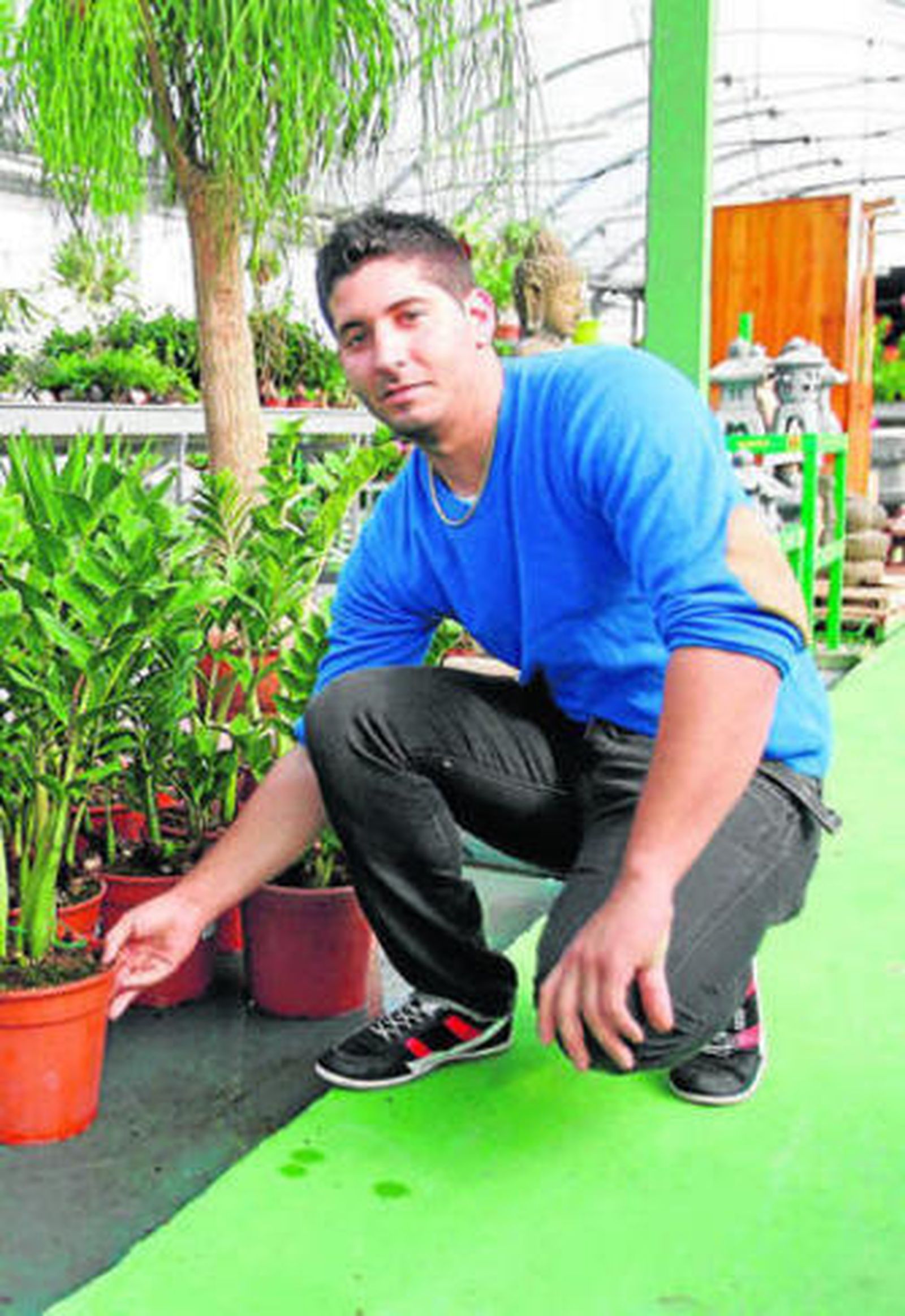 Pantaleón Pérez, gerente del negocio familiar.