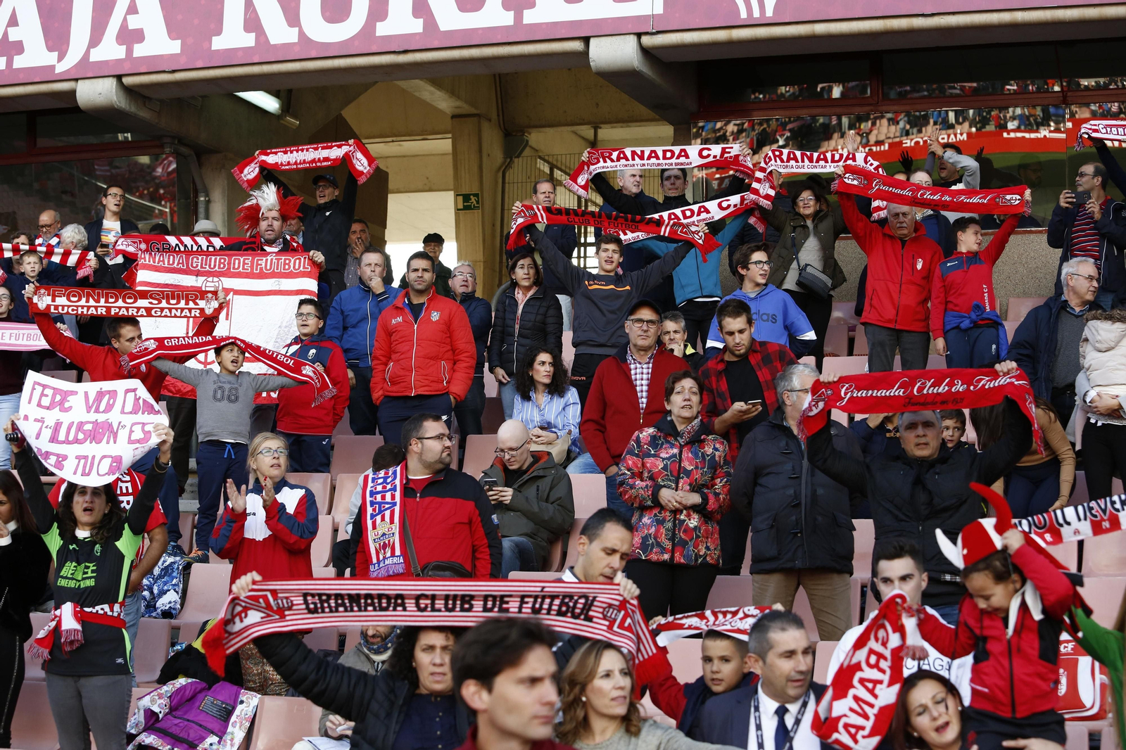 El Granada-Almería, en imágenes
