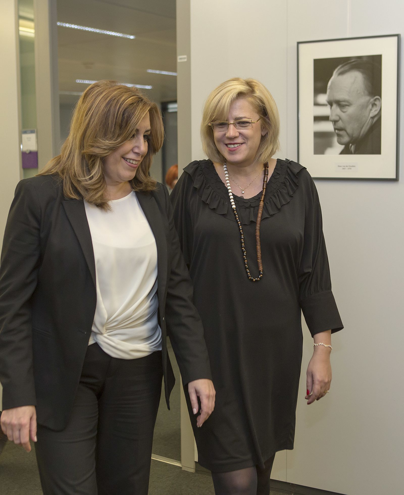 Susana Díaz en Bruselas