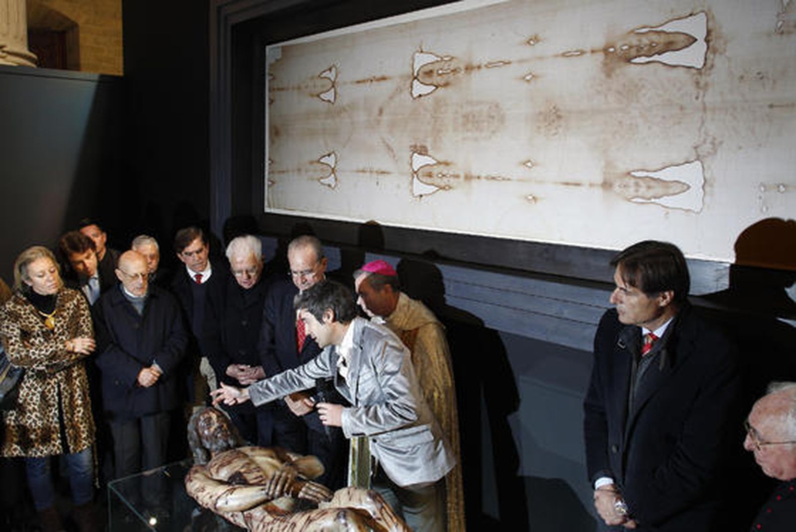 La exposición de la Sábana Santa podrá verse en la Catedral de Málaga hasta junio

Foto: Sergio Camacho