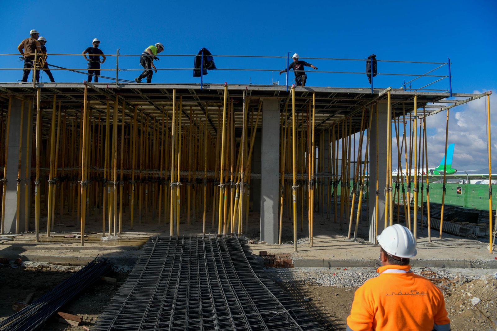 Edificio en obras en Granada