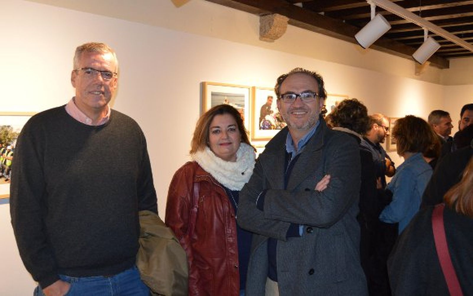 Johan  von Vrohenhoven, Carmen Izquierdo e Ignacio González Dorao.

Foto: Ignacio Casas de Ciria