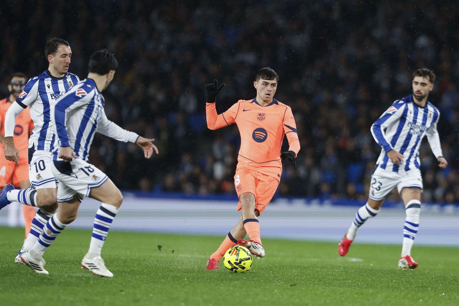 Las fotos de la derrota del Barcelona contra la Real Sociedad