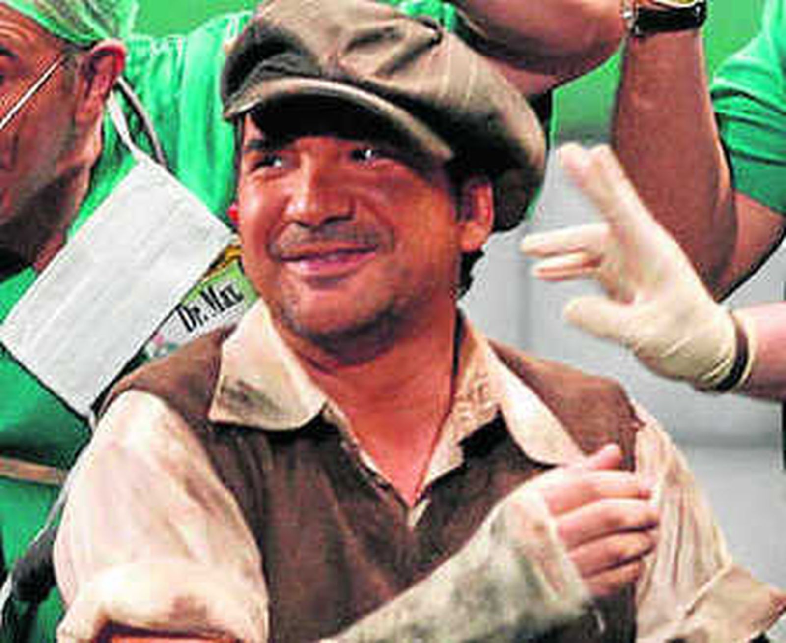 "No olvido el año de 'La cuadrilla' cuando entré en el camerino en silla de ruedas"