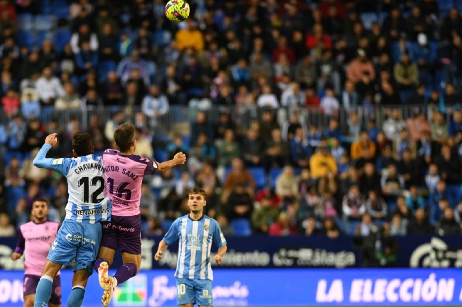 El Málaga CF - Tenerife, en fotos