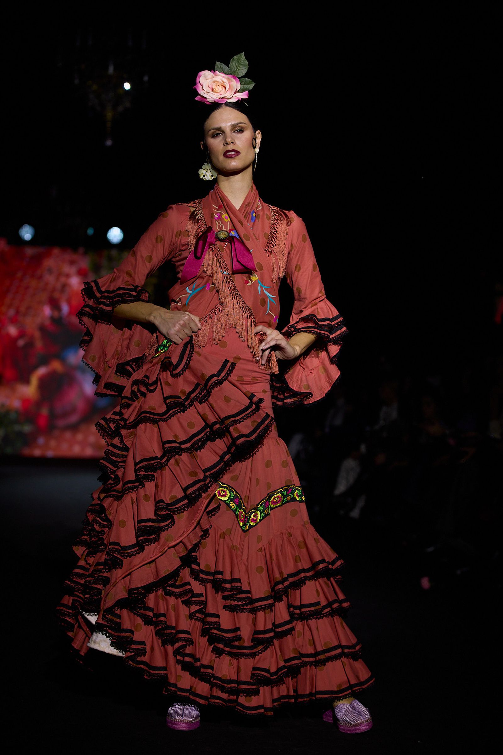 El desfile de flamenca Pol Núñez en We Love Flamenco 2026, todas las fotos