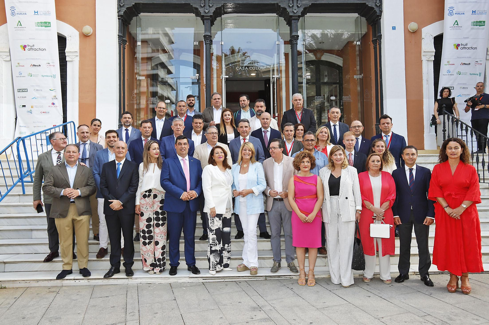 Imágenes de la inauguración del VIII Congreso Internacional de Frutos Rojos en Huelva