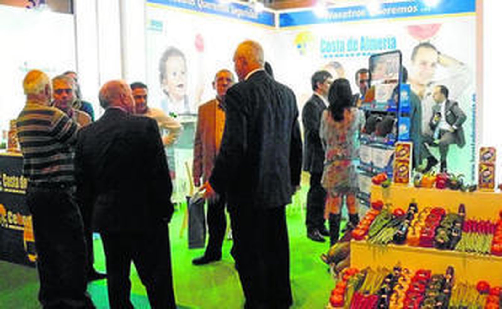 Hortofrutícola Costa de Almería participa cada año en multitud de ferias internacionales de agroalimentación.