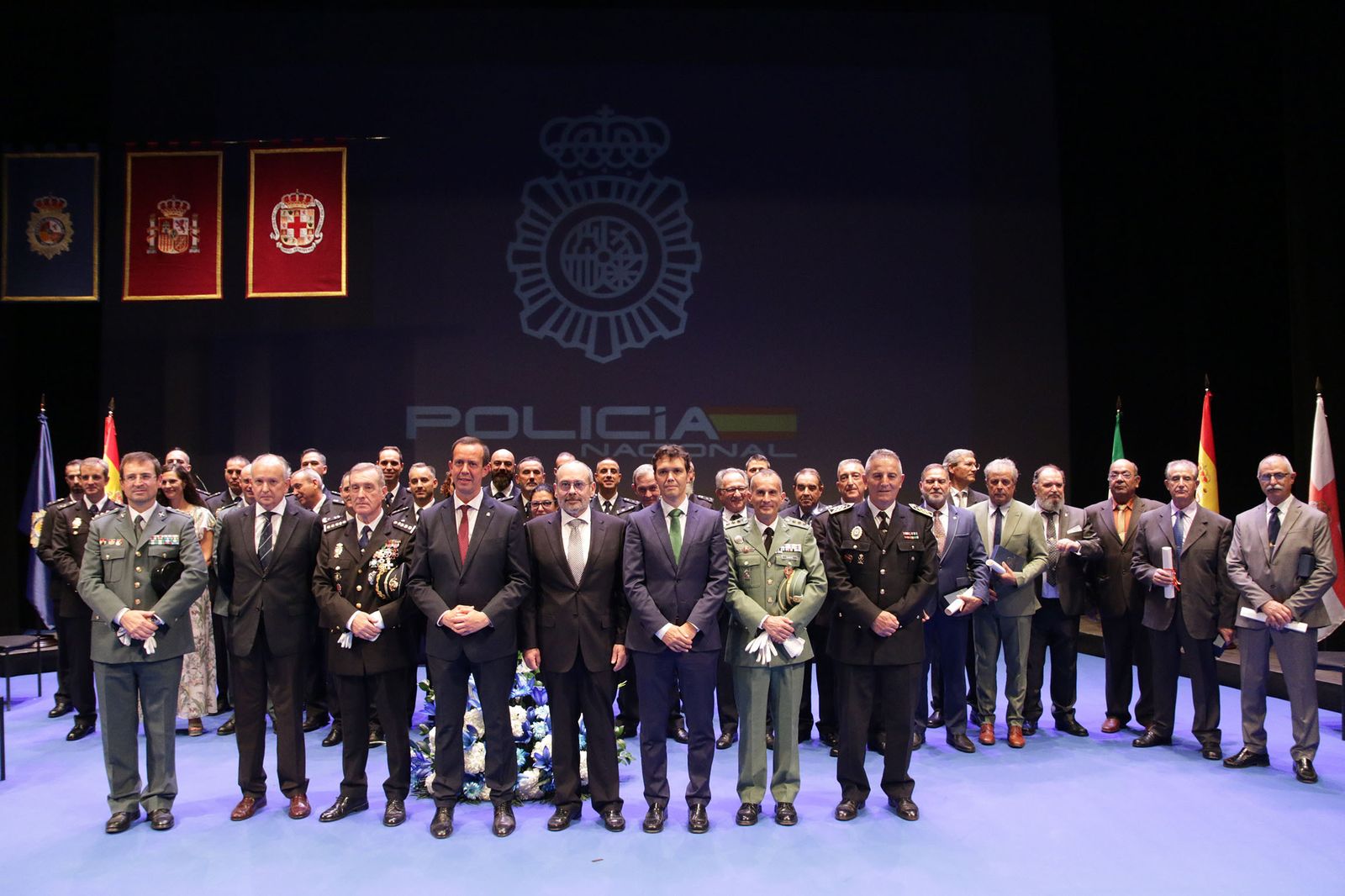 Celebración del Día de la Policía Nacional en Almería
