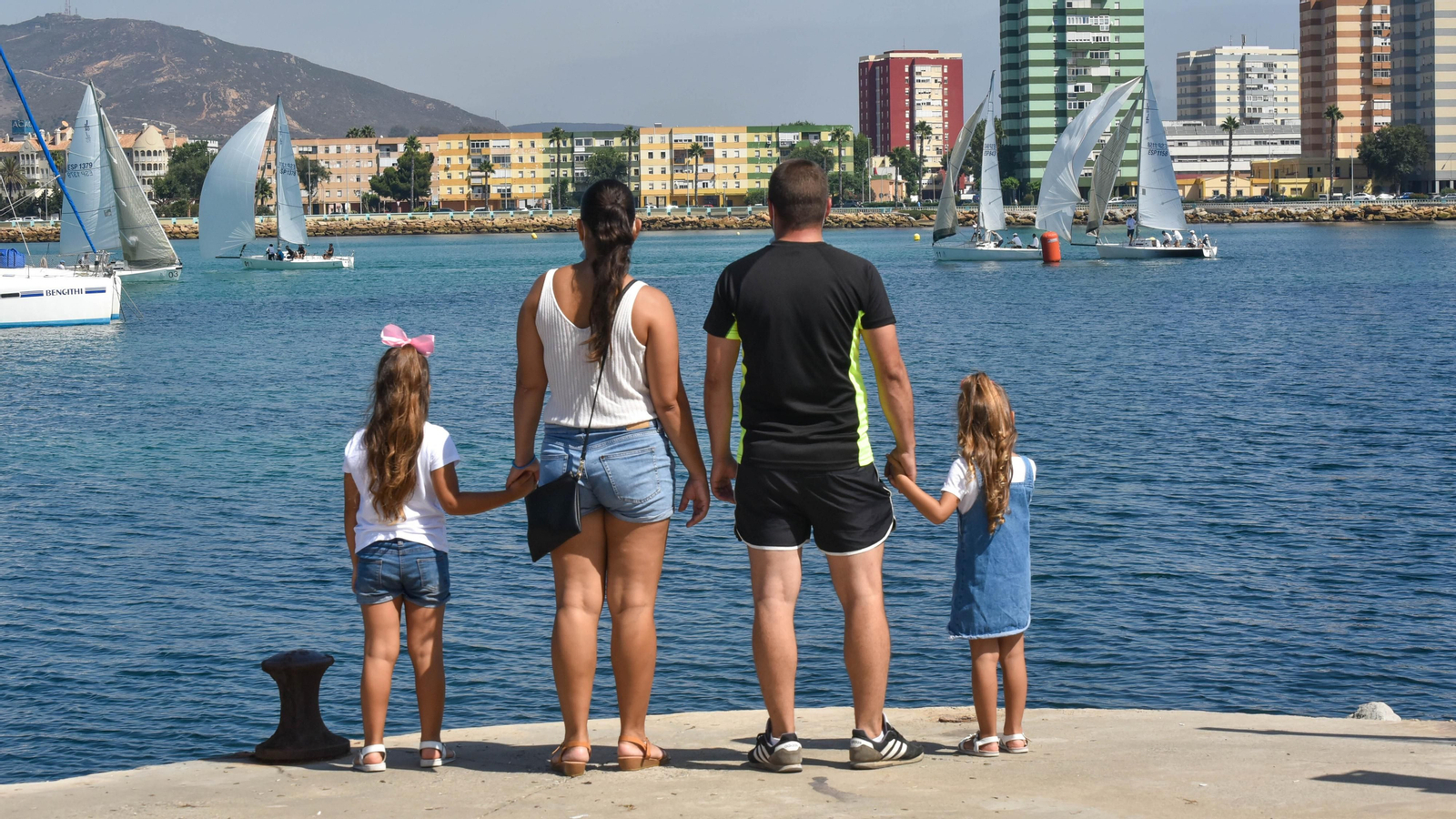 Las fotos de la Regata de vela J80 en La Línea