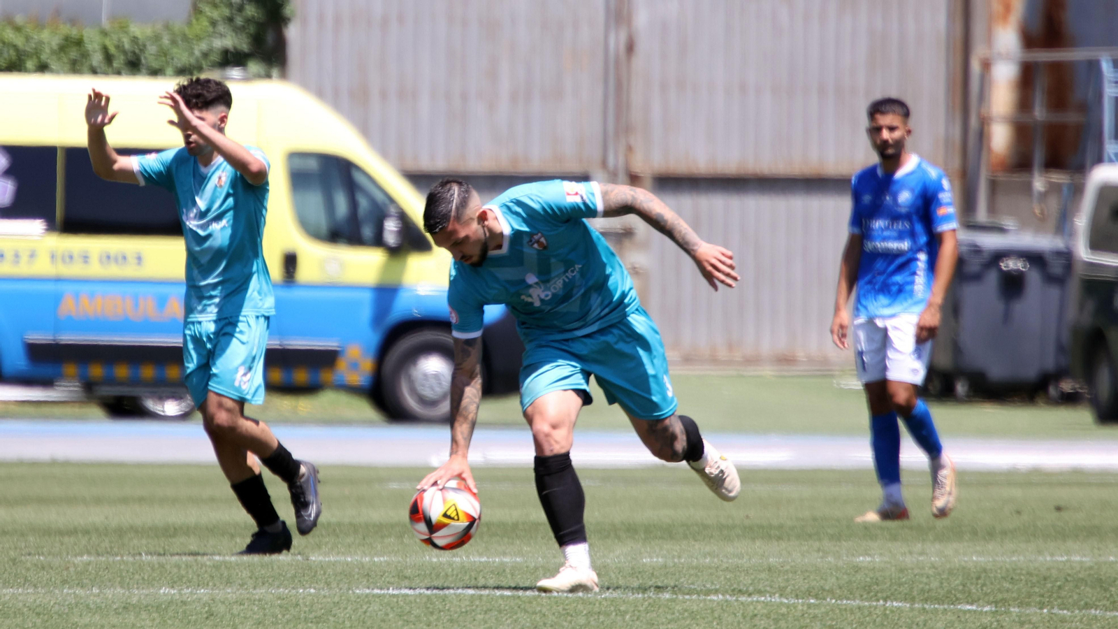 Último partido de liga del Xerez DFC - CD Pozoblanco en Chapín