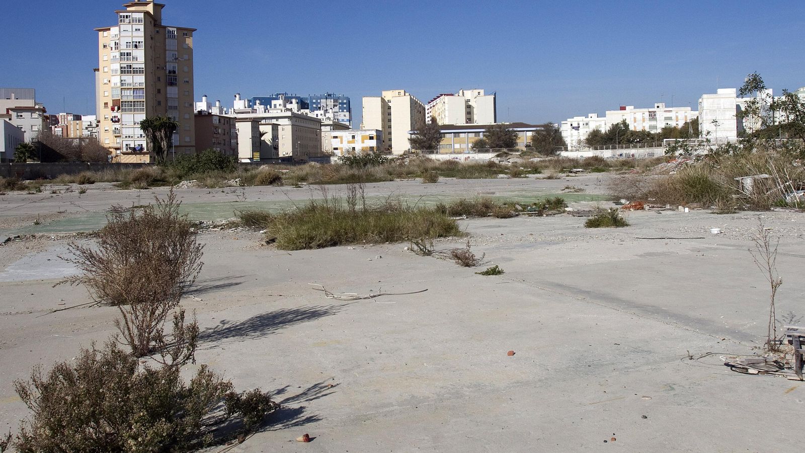 Terrenos destinados al Hospital Regional