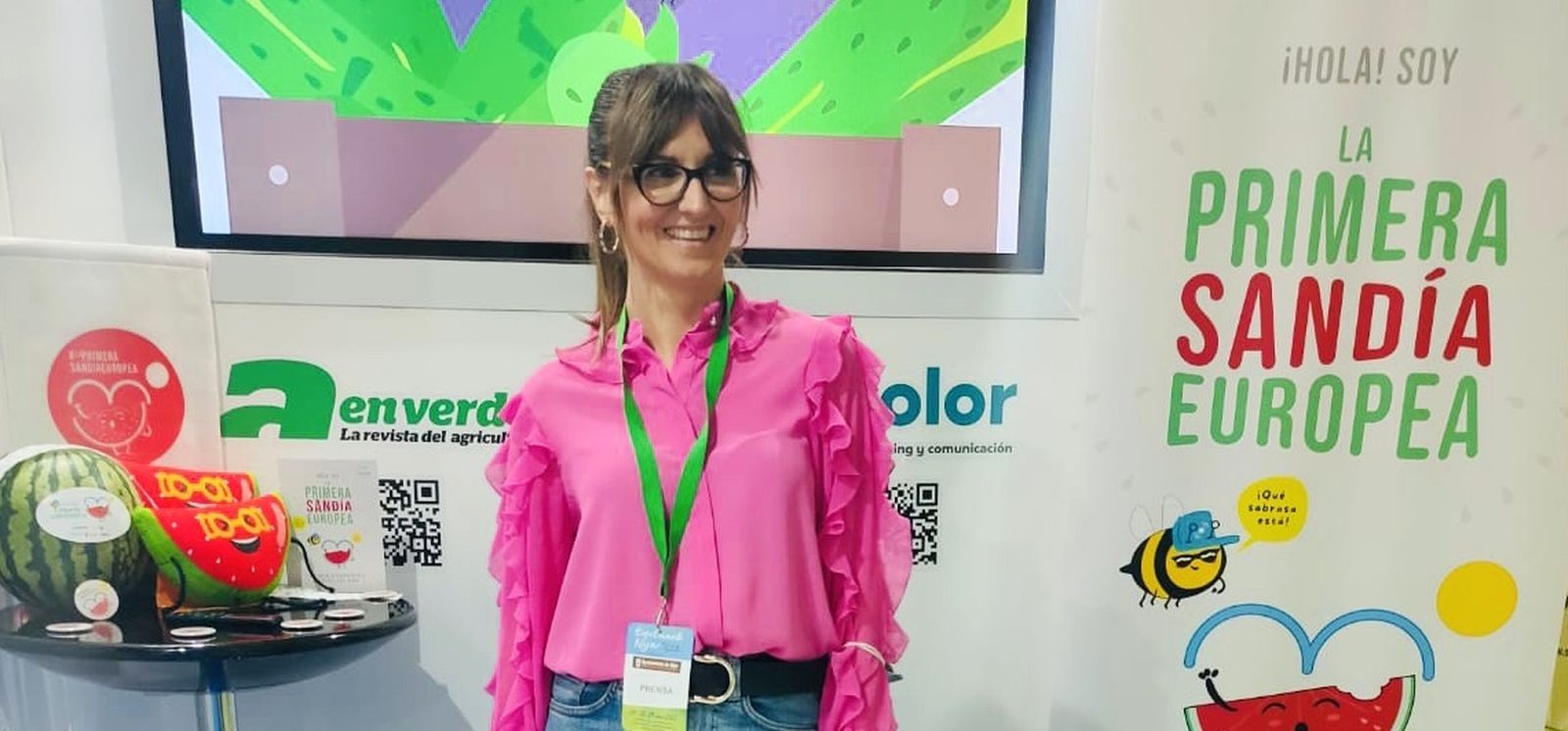 La periodista olulense María Belén Garre López.