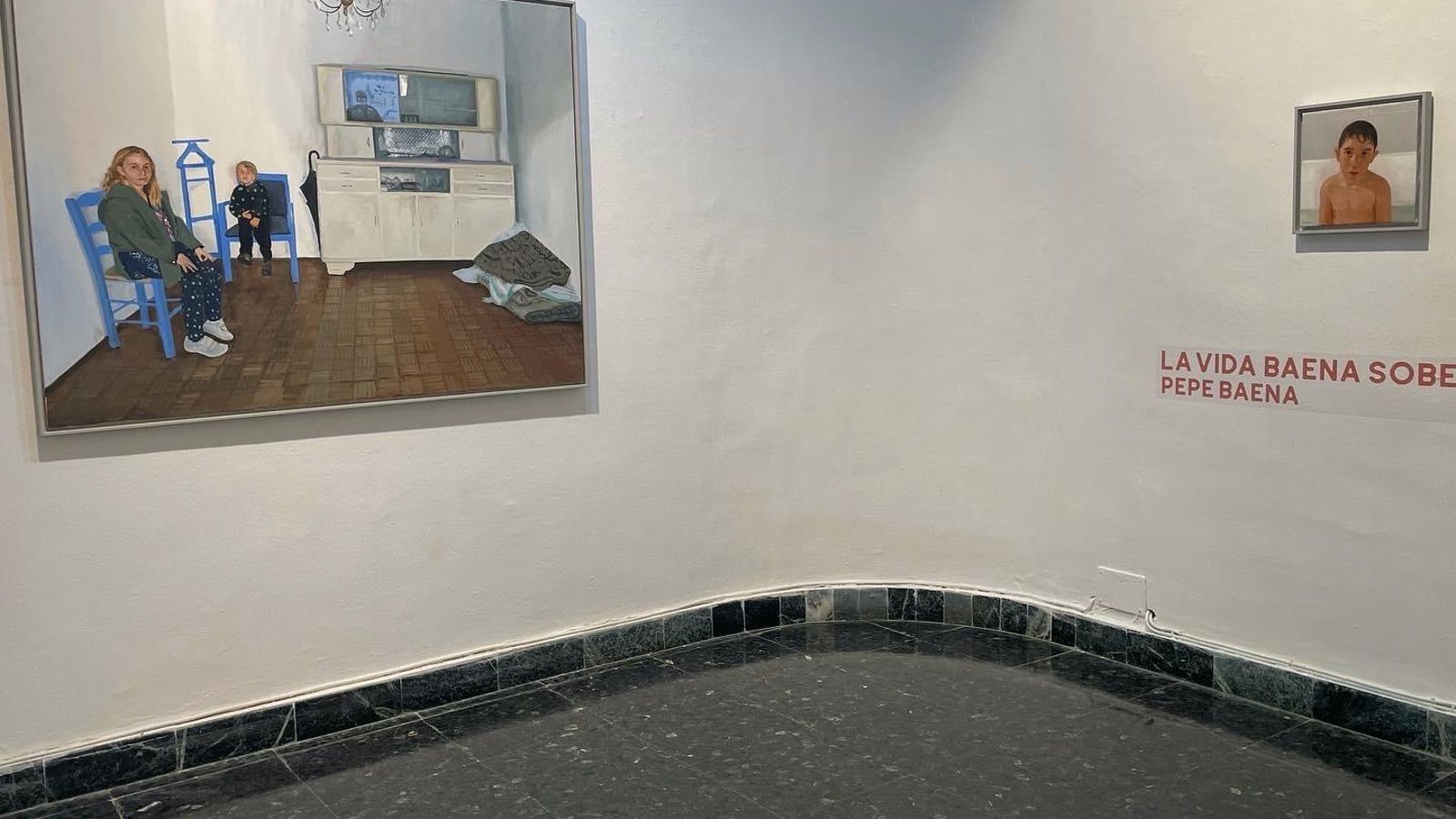 Exposición de Pepe Baena.
