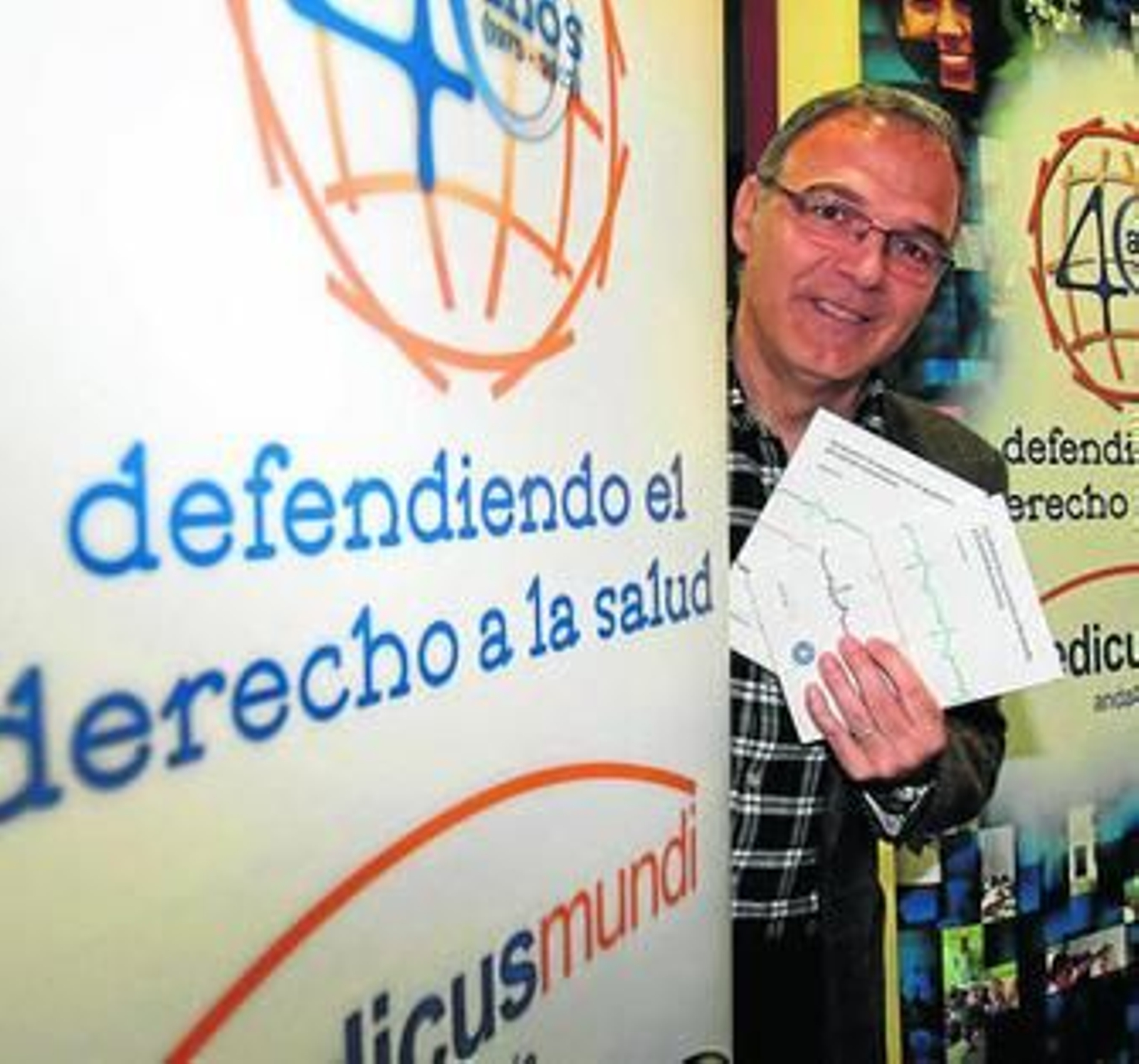 El vicepresidente de Medicus Mundi Internacional, Carlos Mediano.