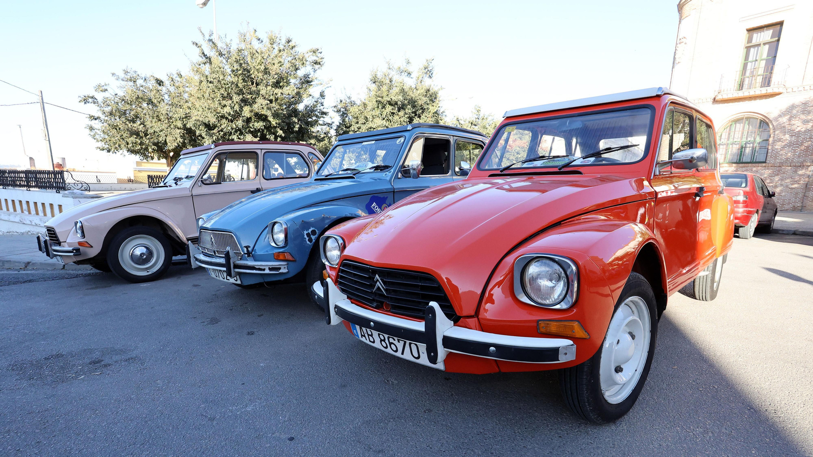 Ruta de Dyane 6 de la asociación Jacobea de Jerez