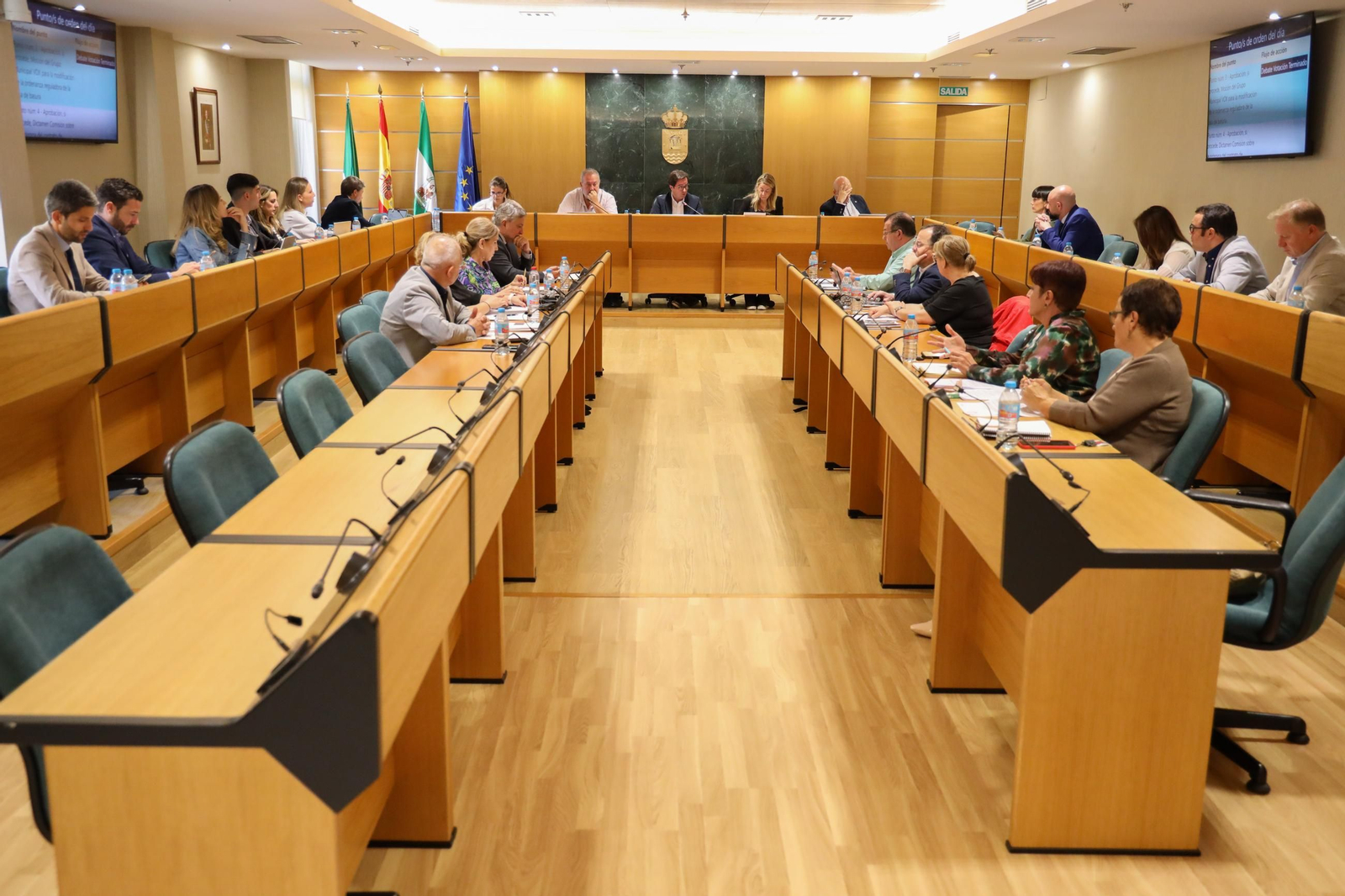 Pleno celebrado este viernes en el Ayuntamiento de El Ejido