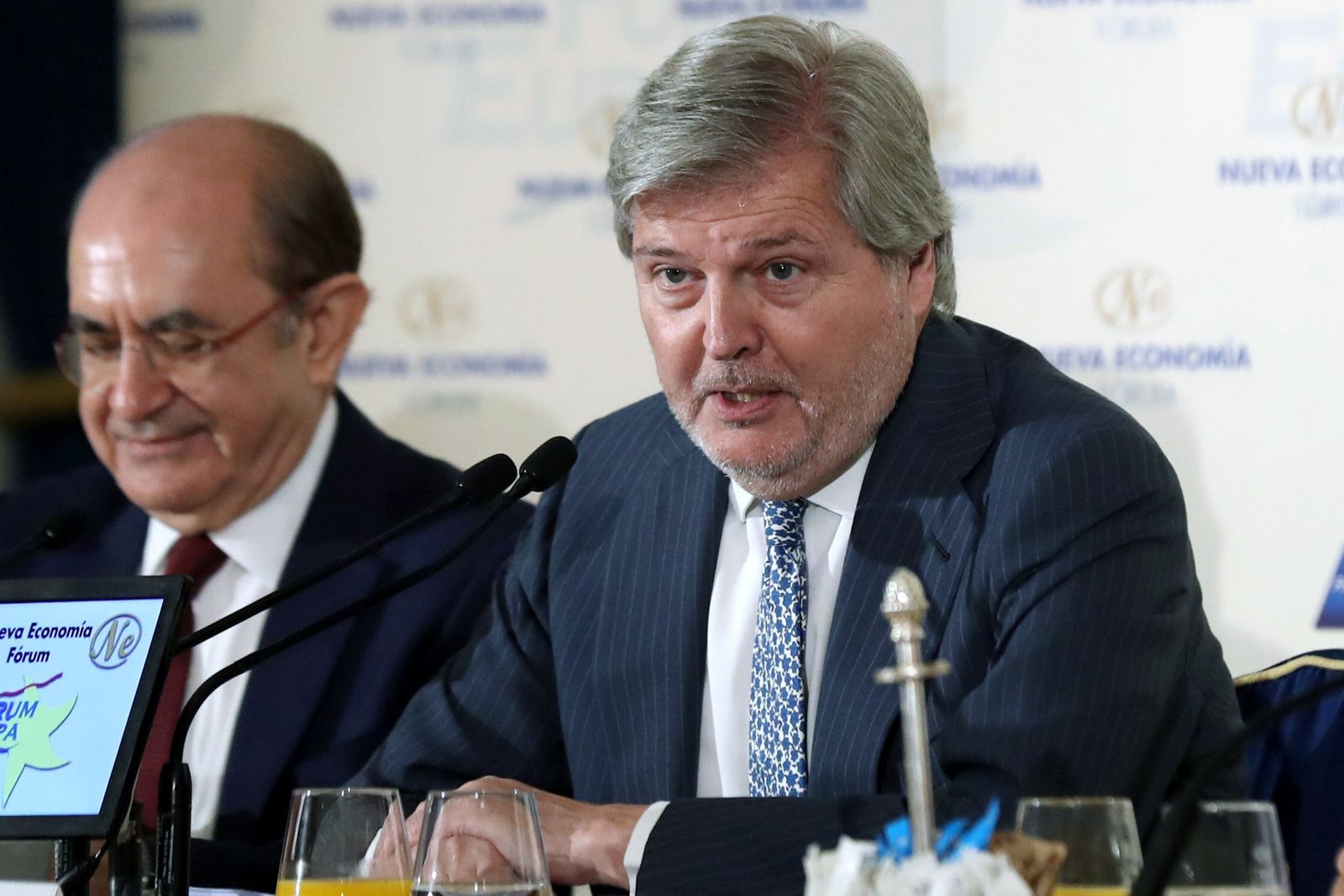 Méndez de Vigo durante su intervención en Fórum Europa