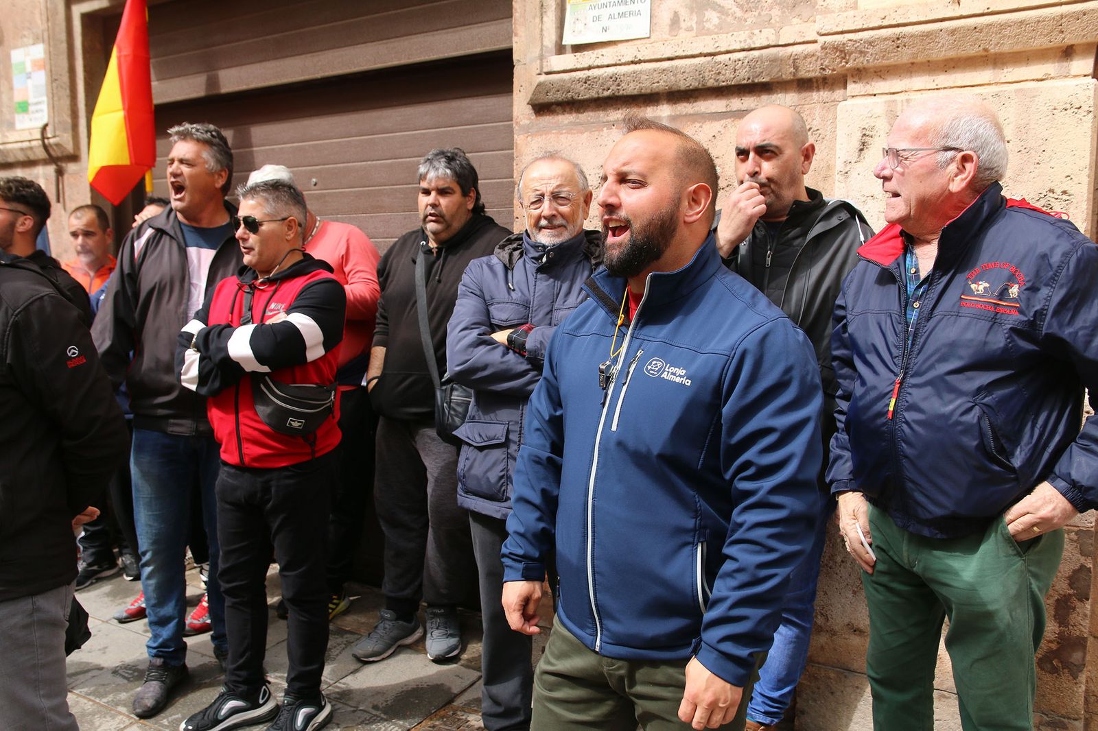Fotogalería manifestación del sector pesquero