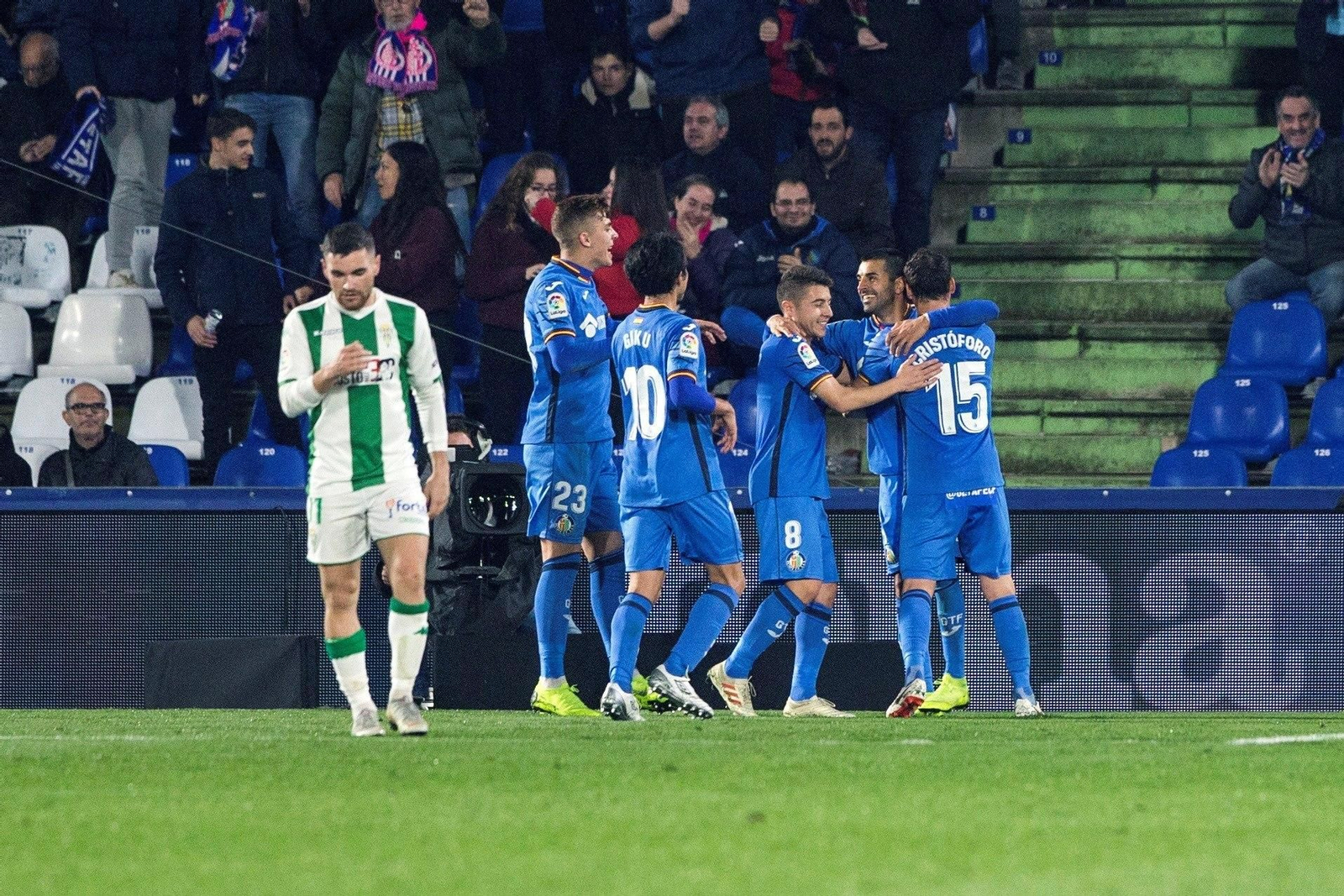 Las imágenes del Getafe-Córdoba de Copa del Rey