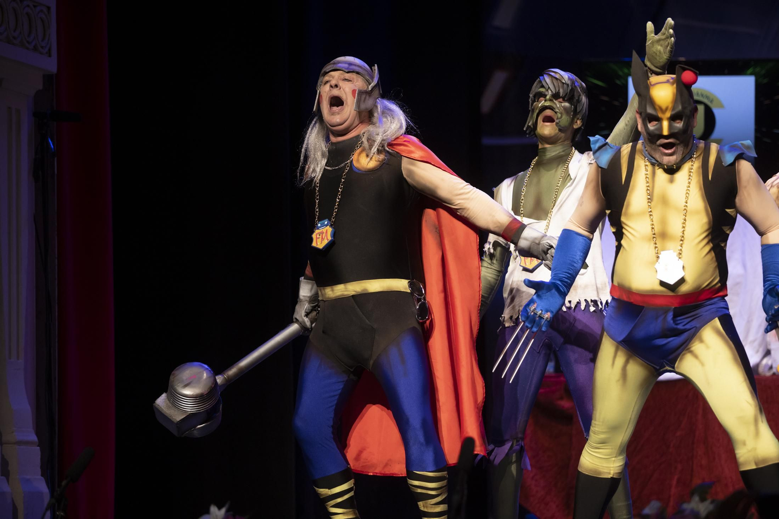 La cuarta jornada de semifinales del Carnaval de Huelva, en imágenes