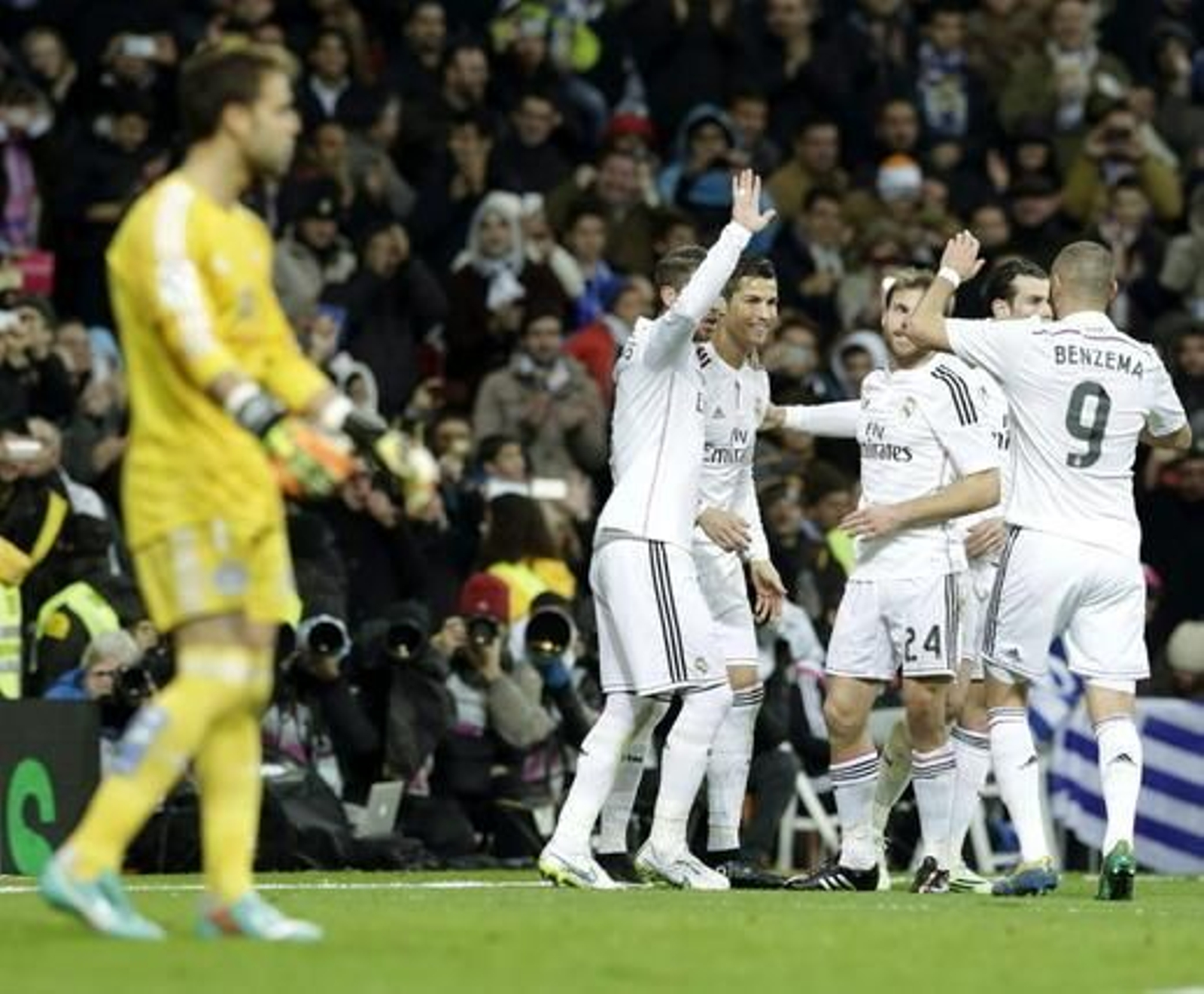 El Real Madrid y Cristiano Ronaldo siguen sumando récords (3-0)