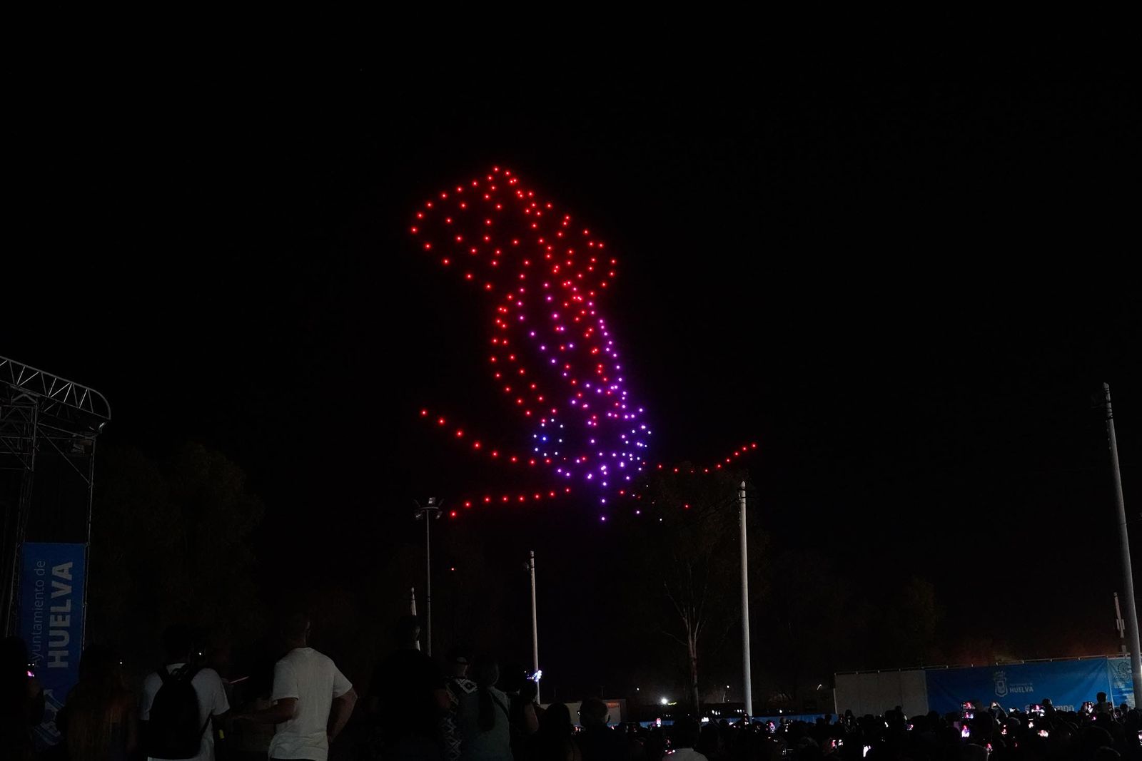 Imágenes del ambiente de Colombinas el día 3 de agosto