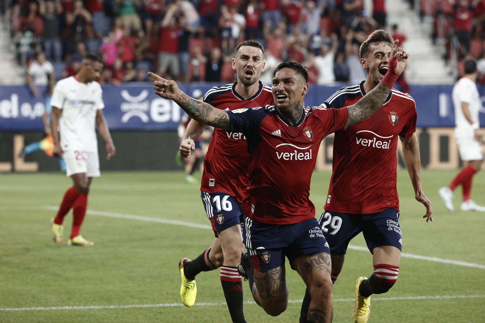 Las fotos del Osasuna-Sevilla de Liga