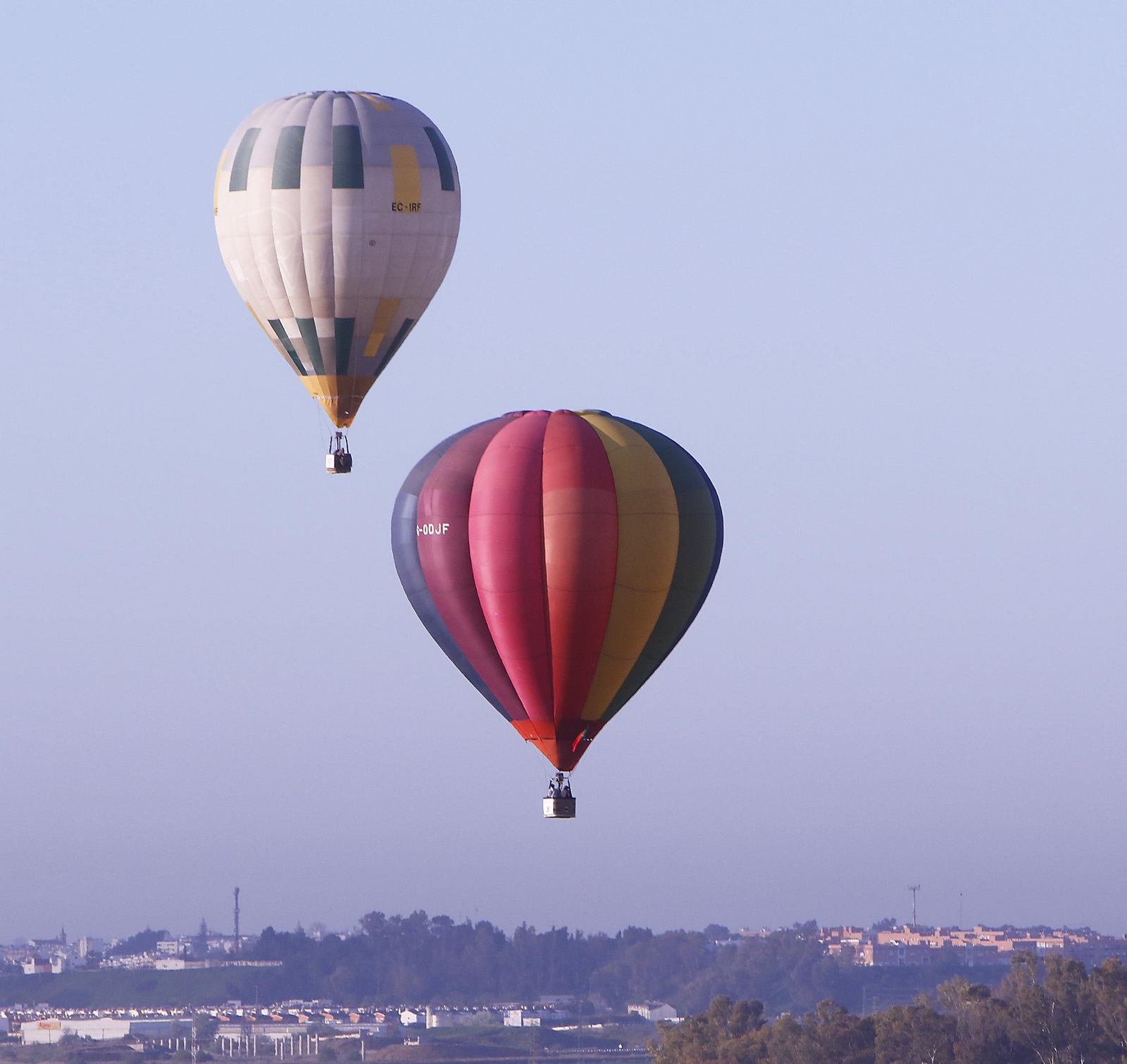 Las imágenes de la XXI Copa del Rey de Globos Aerostáticos.