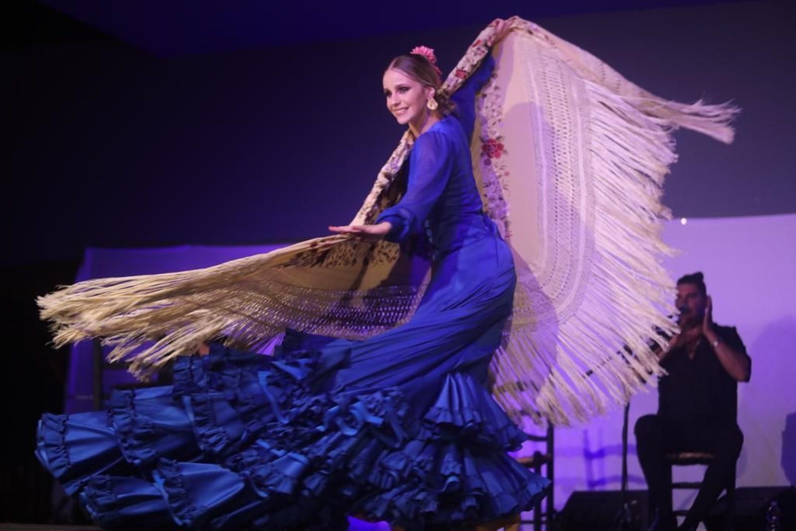 María Guerrero, en la Noche de Baile en el Parque de 2022.
