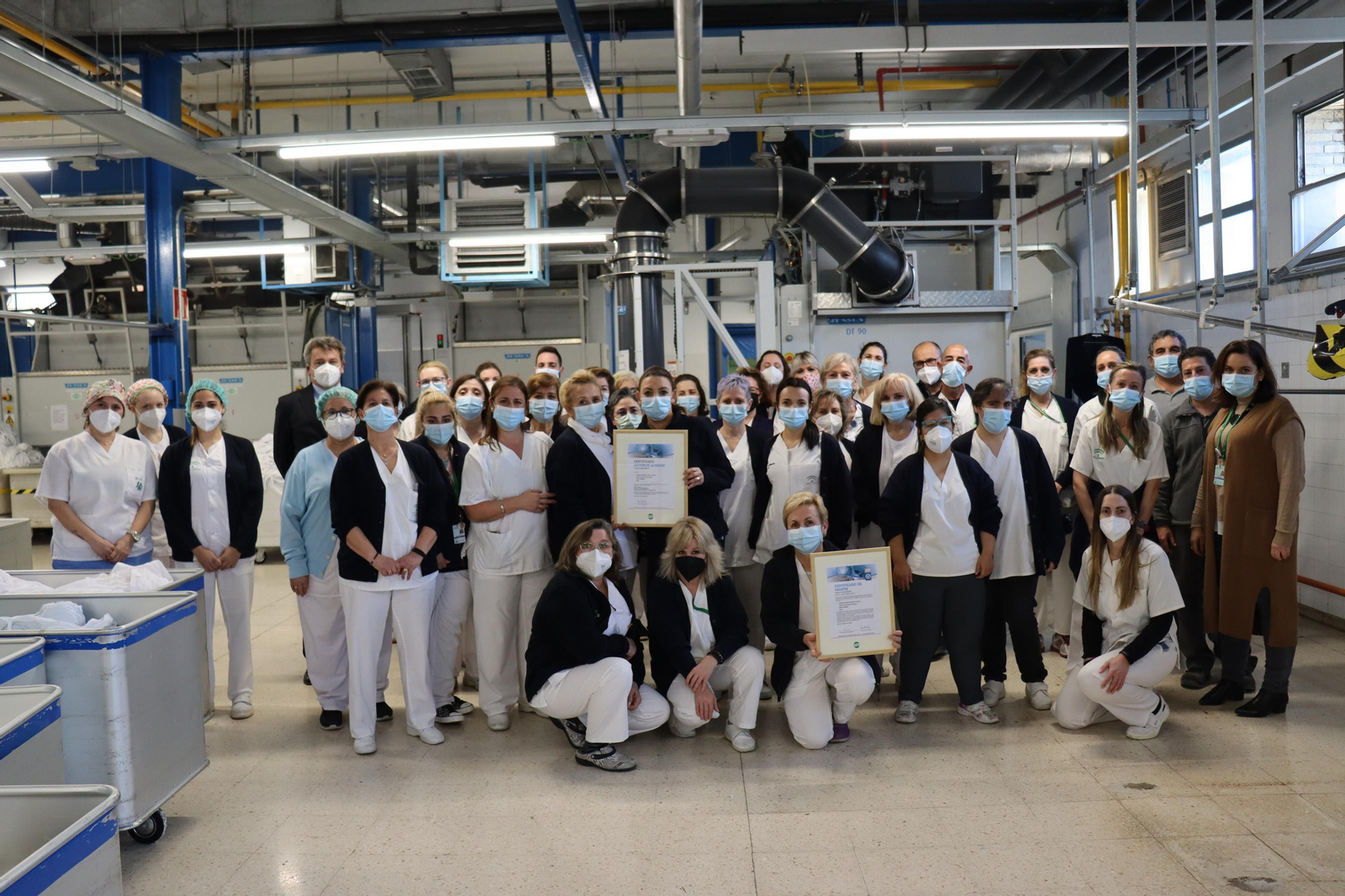 Lavandería del Hospital Virgen de las Nieves de Granada