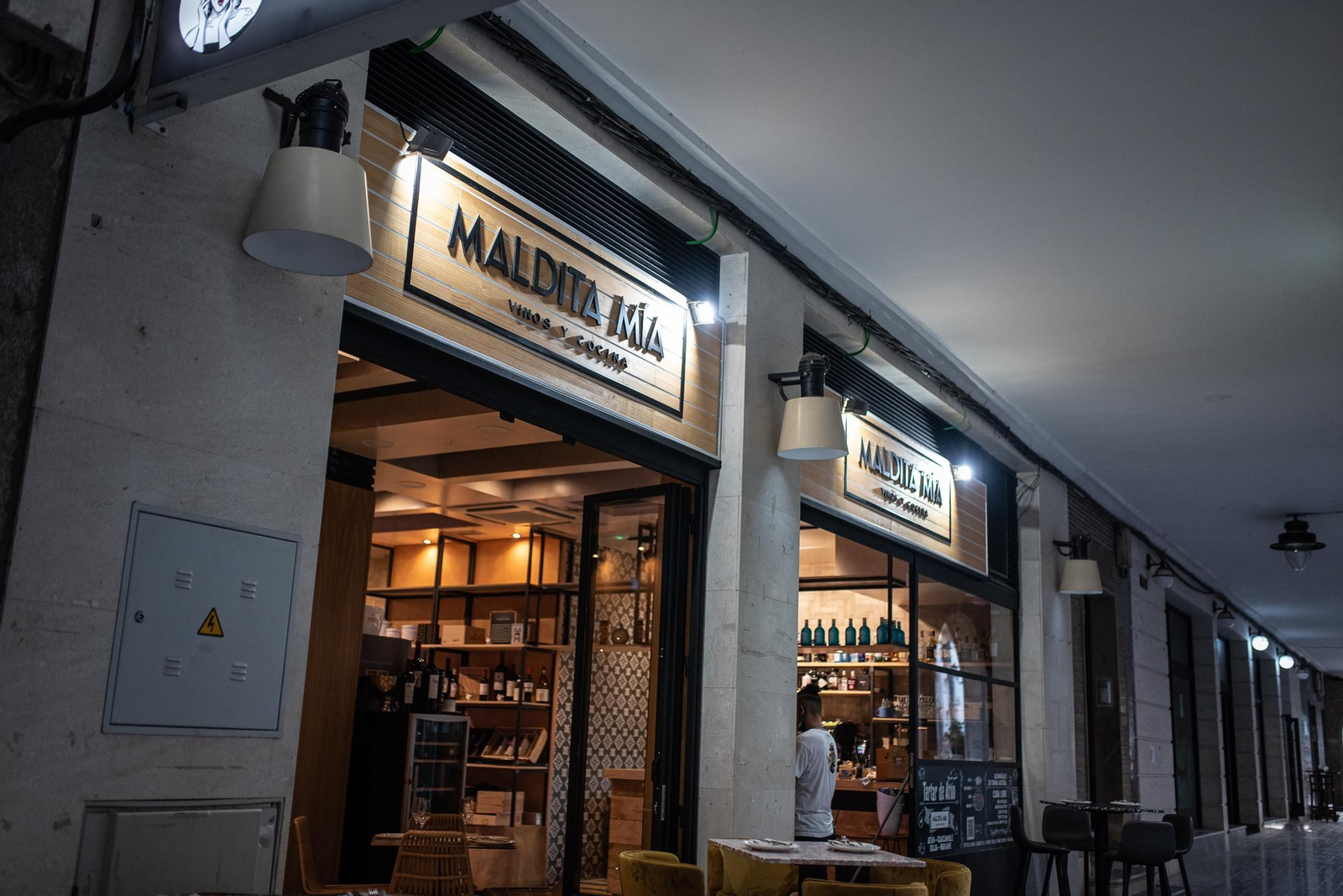 Comer junto a la Plaza de las Monjas