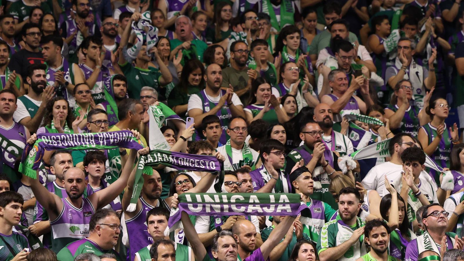 Las fotos del Unicaja-Barcelona, primer partido del play off de la Liga Endesa
